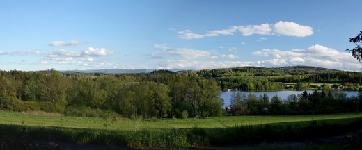 Panorama rybník